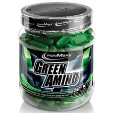 Растительные аминокислоты, IronMaxx, Green Amino - 550 капс