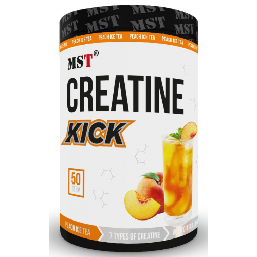MST Creatine Kick - 500 г - Peach ice tea