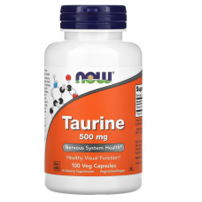 NOW Taurine 500 мг - 100 веган капс