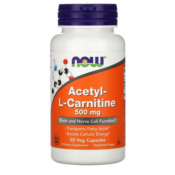 Acetyl L-Carnitine 500 мг - 50 веган капс