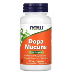 NOW Dopa Mucuna - 90 веган капс