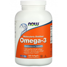 NOW Omega-3 1000 мг - 500 софт гель