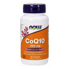 NOW CoQ10 400 мг, 30 софт гель