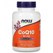 NOW CoQ10 60 мг - 180 веган капс