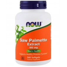 Saw Palmetto Extract 160 мг NOW -  240 софт гель