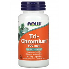 TRI-Chromium 500 мг+Cinnam NOW - 90 веган капс