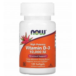 Вітамін Д3 (10.000 МО), NOW, Vitamin D-3 10000 МО