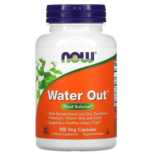 NOW Water Out - 100 веган капс