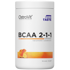 ВСАА 2:1:1 незамінні амінокислоти, OstroVit, BCAA 2:1:1 - 400 г - апельсин