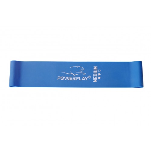 Фітнес резинка PowerPlay 4114 Medium Синя