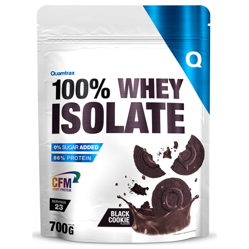 Whey Isolate 700 г Quamtrax - Черное печенье