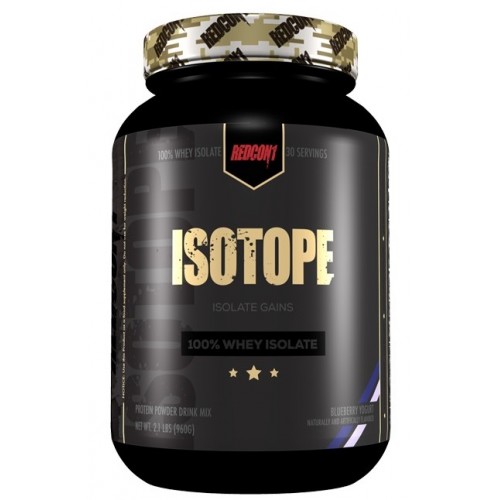 Сывороточный протеин изолят, Redcon1, Whey Isolate Isotope - 927 г - Черничный йогурт