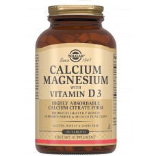 Solgar Calcium Magnesium  with vitamin D - 150 таб