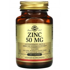 Solgar Zinc 50 мг - 100 таб