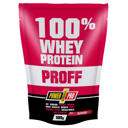Whey Protein Prof - 500 г - клубника