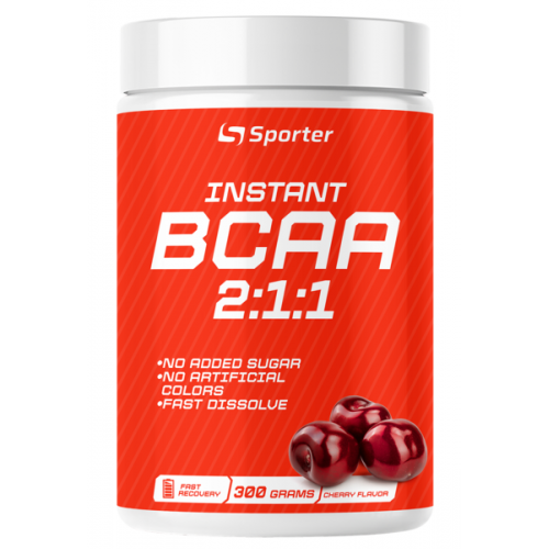 BCAA Instant 300 г Sporter - вишня
