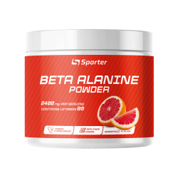 Бета-Аланін, Beta-Alanine - 180 г - грейпфрут