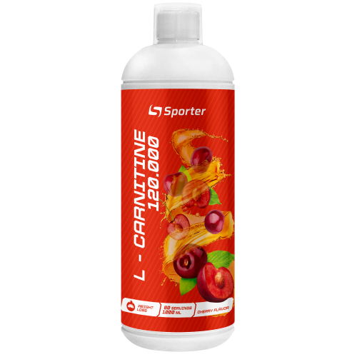 L- carnitine 120000  Sporter - 1л вишня