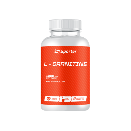 Л-карнітин, Sporter, L- carnitine - 60 капс