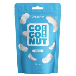 Кокосові чіпси - 30 г - натуральні