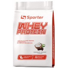 Сывороточный концентрат, Sporter, Whey Protein - 700 г - шоколад-кокос