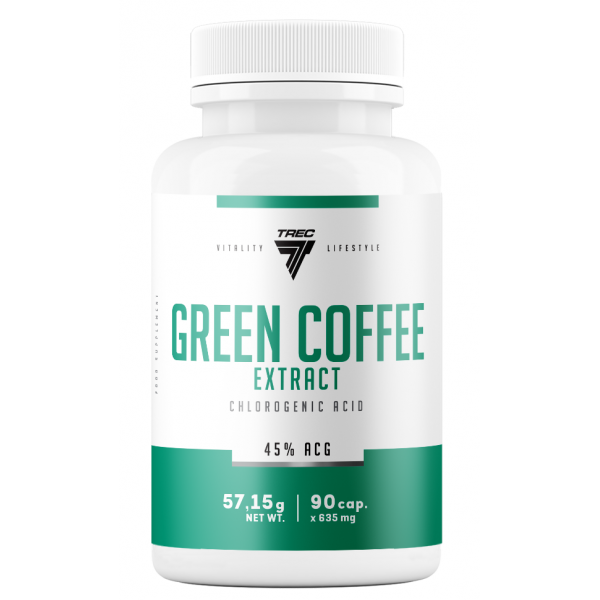 Жироспалювач Green Coffee Extract Trec - 90 капс