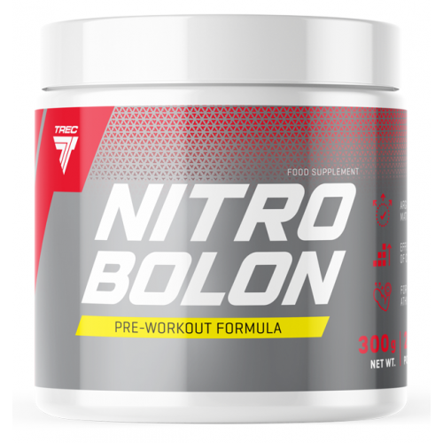 Предтренировочный комплекс без кофеина, Trec Nutrition, Nitrobolon Platinum - 300 г - апельсин