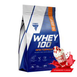 Whey 100 (New Formula) - 700 г - полуничний крем