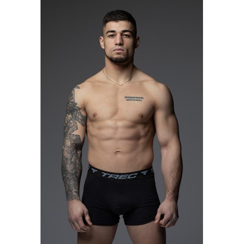 Боксерские шорты Trec Wear - Черно-серые (L)