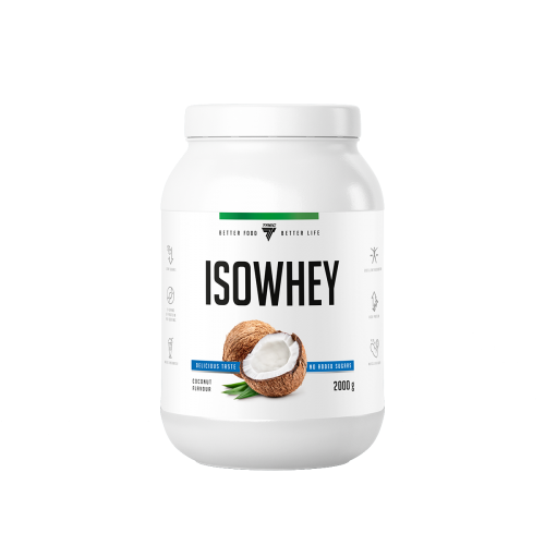 Сывороточный изолят, Trec, Isowhey - 2000 г - кокос