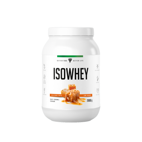Сывороточный изолят, Trec, Isowhey - 2000 г - соленая карамель