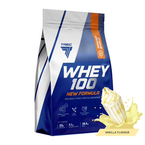 Whey 100 (New Formula) - 700 г - ванільний крем