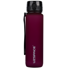Пляшка для води, UZspace, 1000 мл (бордова)