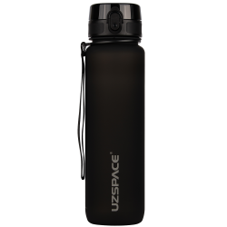 Бутылка для воды 3038, UZspace, 1000 мл (черная)