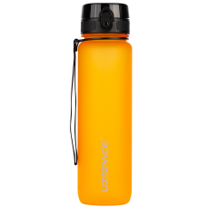 Пляшка для води 3038, UZspace, 1000 мл (помаранчева)