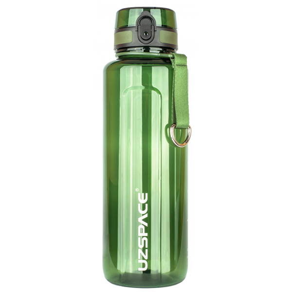 Бутылка для воды, UZspace, U-type 6022  - 1500 мл - темно-зеленая