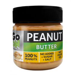 Арахісова паста (гладка), GoOn Nutrition, Peanut butter - 180 г