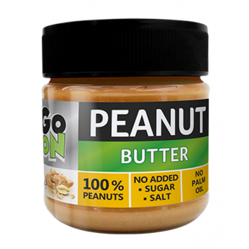 Арахісова паста (гладка), GoOn Nutrition, Peanut butter - 180 г