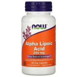 Alpha Lipoic Acid 100 mg NOW (60 капс.)