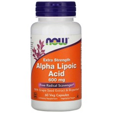 Alpha Lipoic Acid 600 mg NOW (60 капс.)