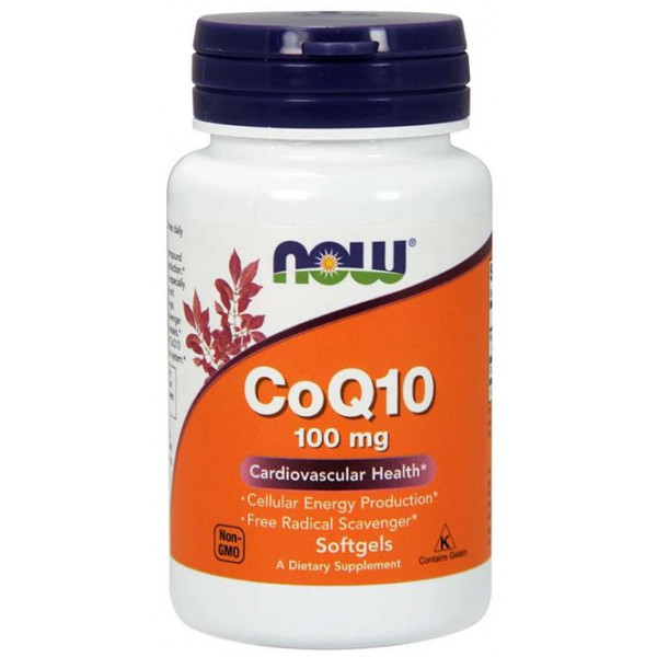 CoQ10 100 Mg NOW (90 капс.)