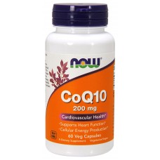 CoQ10 200 Mg NOW (60 капс.)