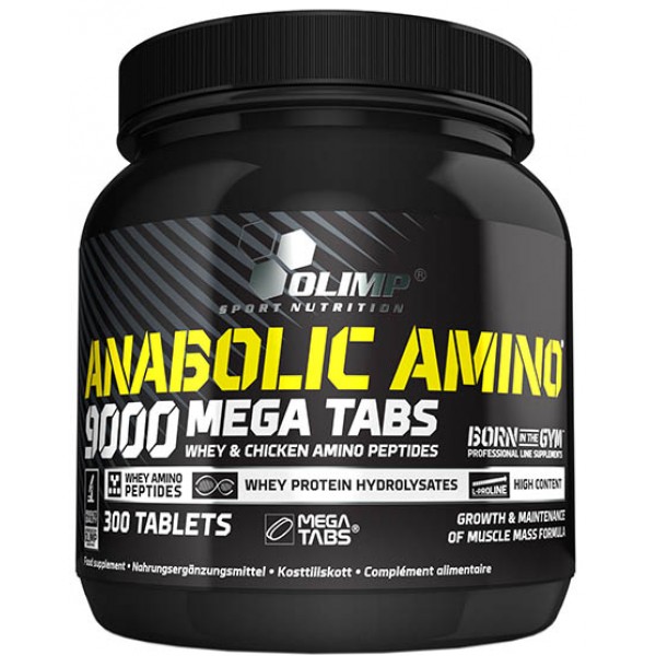 Anabolic Amino 9000 mega tabs Olimp (300 таб.)