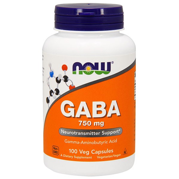GABA 750 Mg NOW (100 капс.)