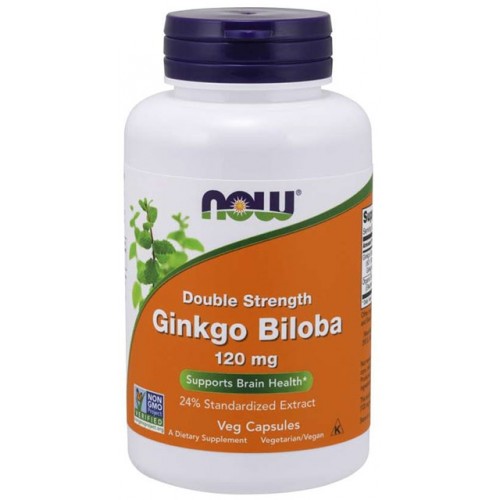 Ginkgo Biloba 120 MG NOW (50 капс.)