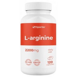 L-Arginine 2200 mg Sporter (120 капс.)
