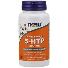 5-HTP 200mg Double Strength NOW (60 капс.)