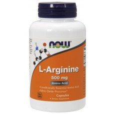 L-Arginine 500 Mg NOW (100 капс.)