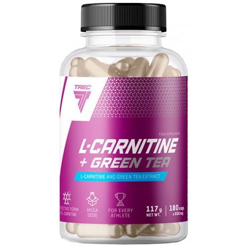 L-Carnitine Green Tea Trec Nutrition (180 капс.)