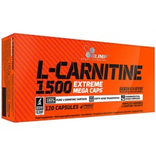 L-carnitine 1500 Extreme Mega Caps Olimp (120 капс.)